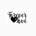 Acrylic Toppers - " Forever Love "