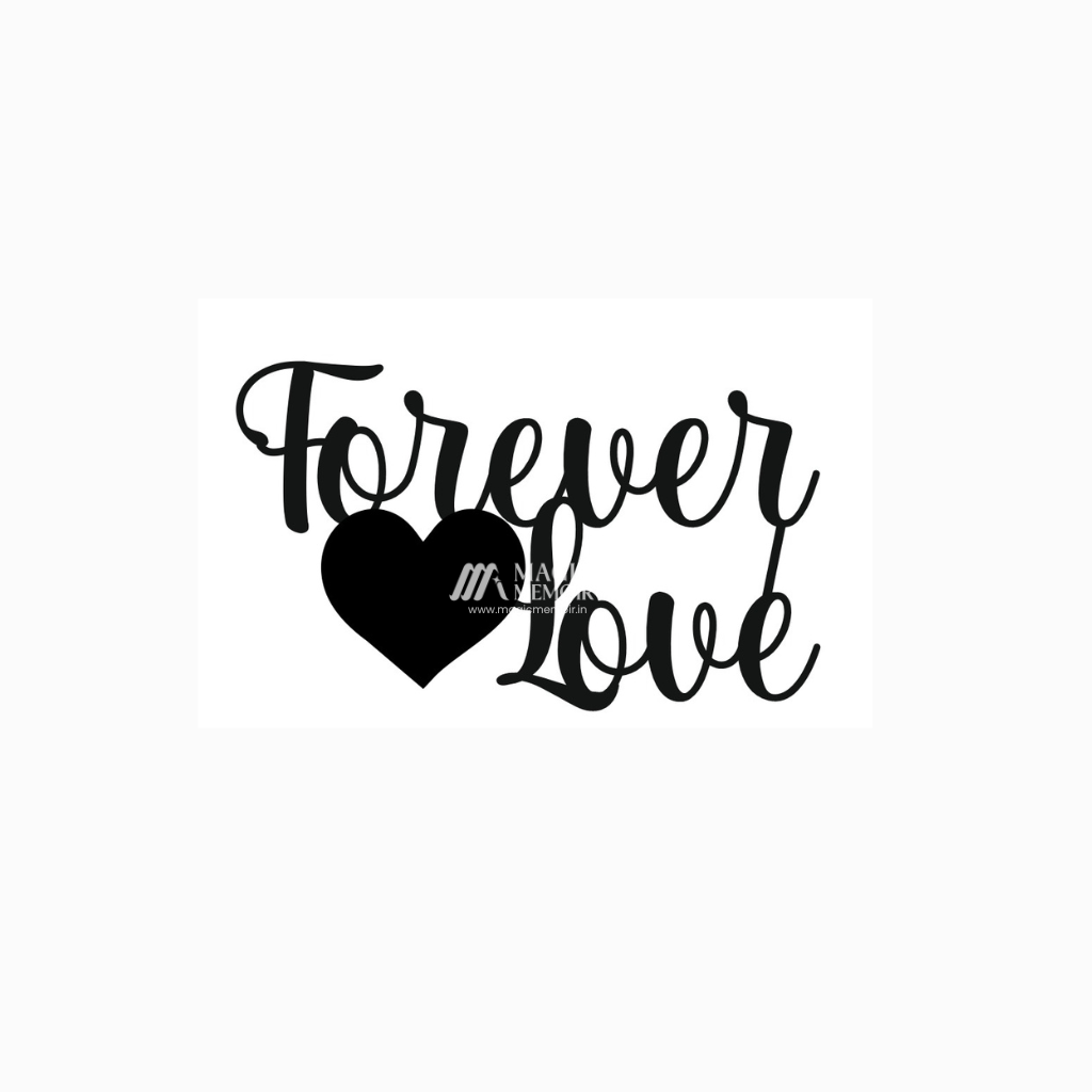 Acrylic Toppers - " Forever Love "