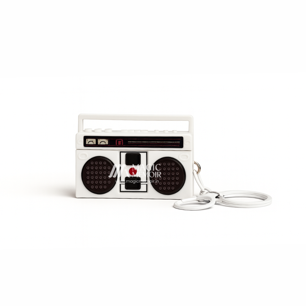 Mini Retro Recorder Keychain