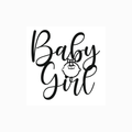 Acrylic Toppers - " Baby Girl "