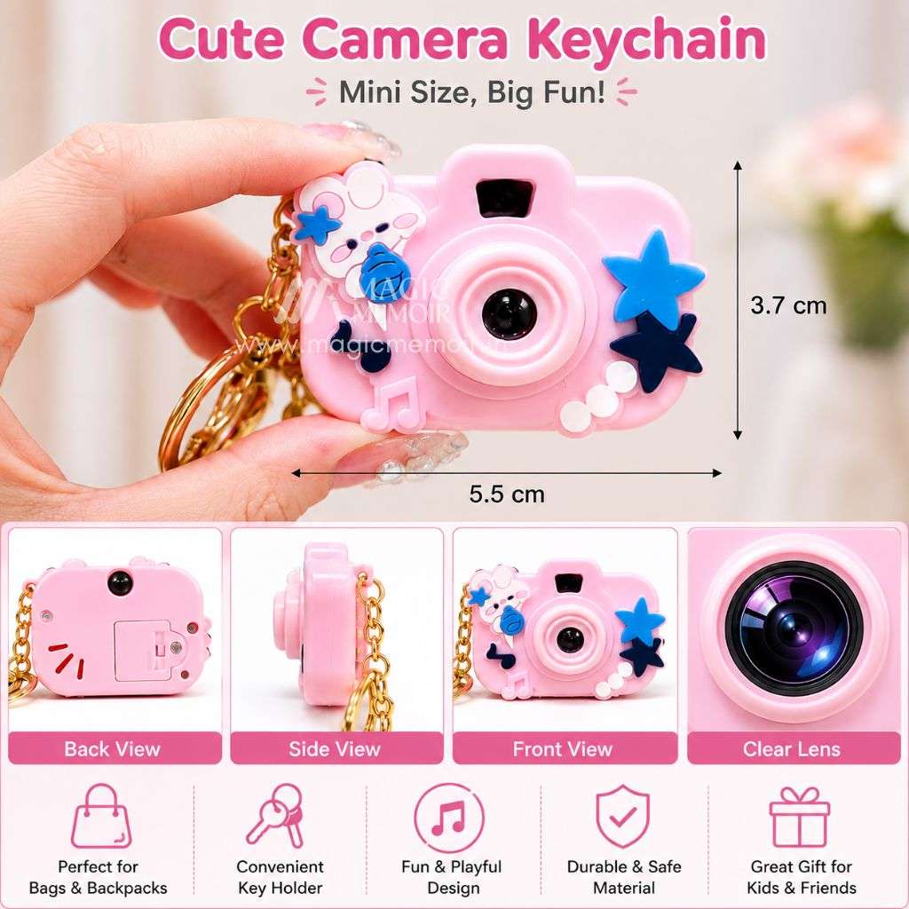 Projector Camera Keychain – LED