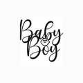 Acrylic Toppers - " Baby Boy "