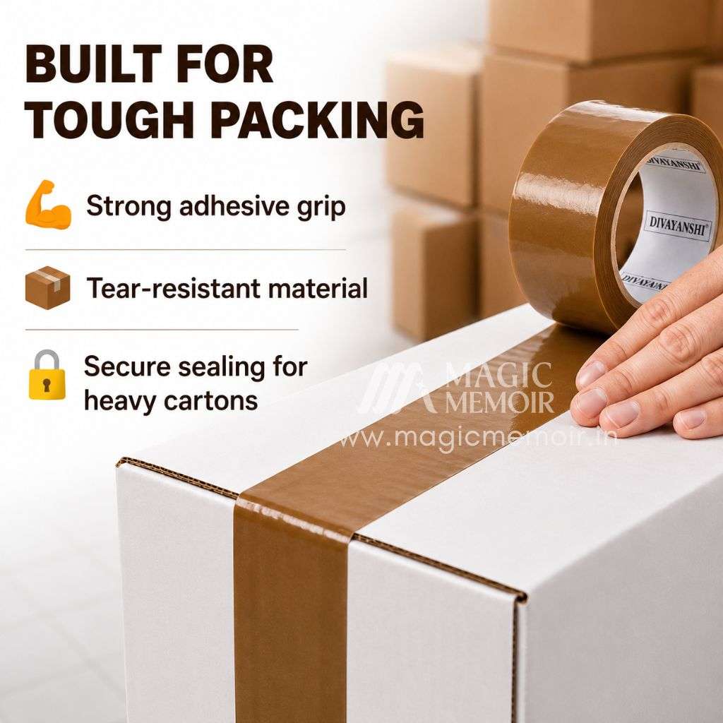 Packing Tape Brown – 2" x 100 Yards