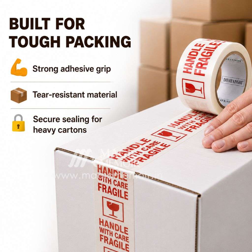 Packaging Fragile Tape 2" 100 Yards