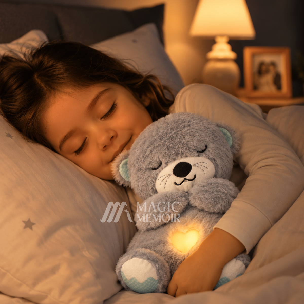 Breathing Teddy Plush Toy