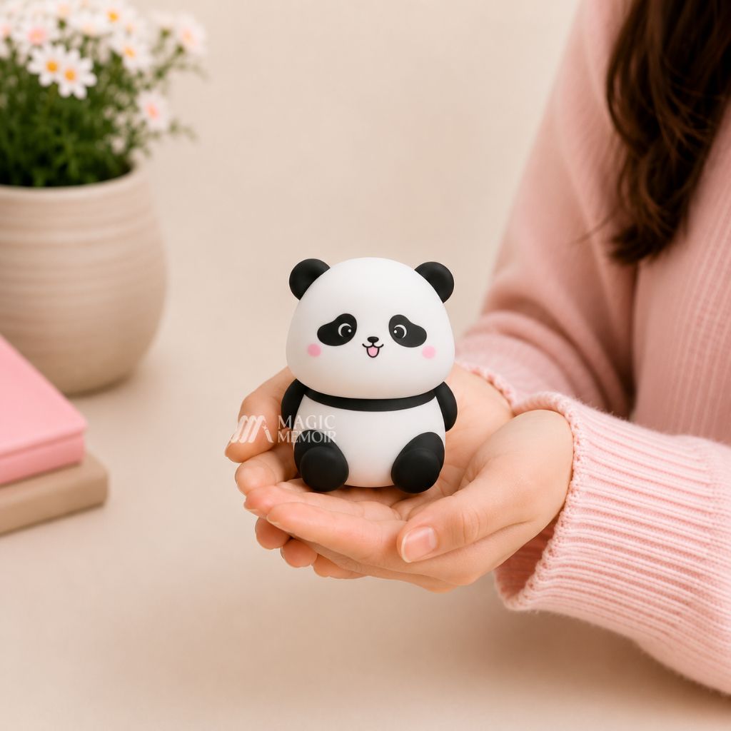 Mini Lamp - Sitting Panda