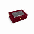 Trunk Boxes Velvet - Meroon