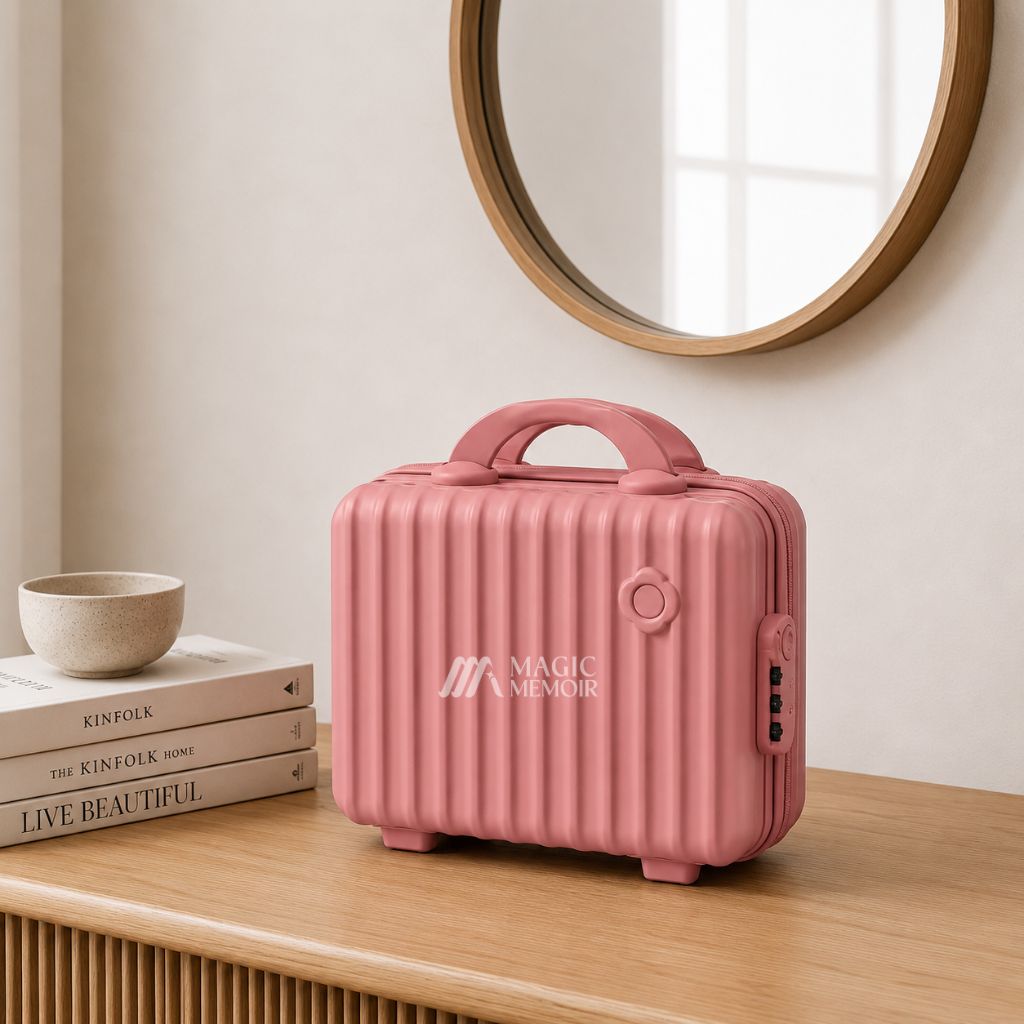 Mini Trolley Design 1 - 12"  Dark Pink