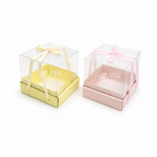 Transparent Top Box 8x8"
