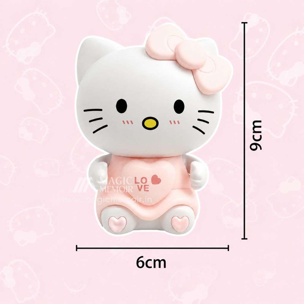 Cute Kitty LED Light & Sound Keychain