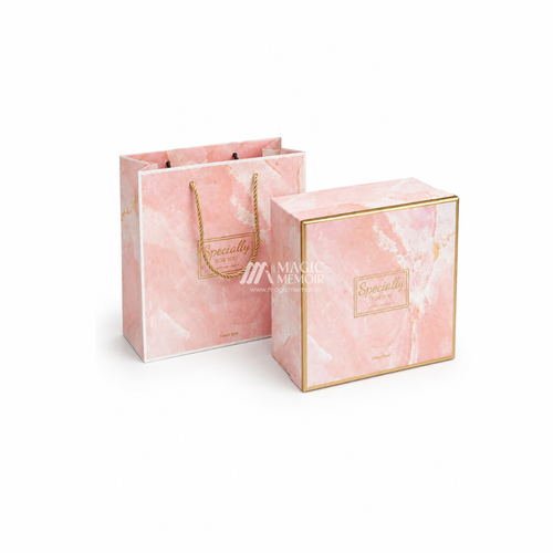 Carry Bag Hamper Box - 8x8"
