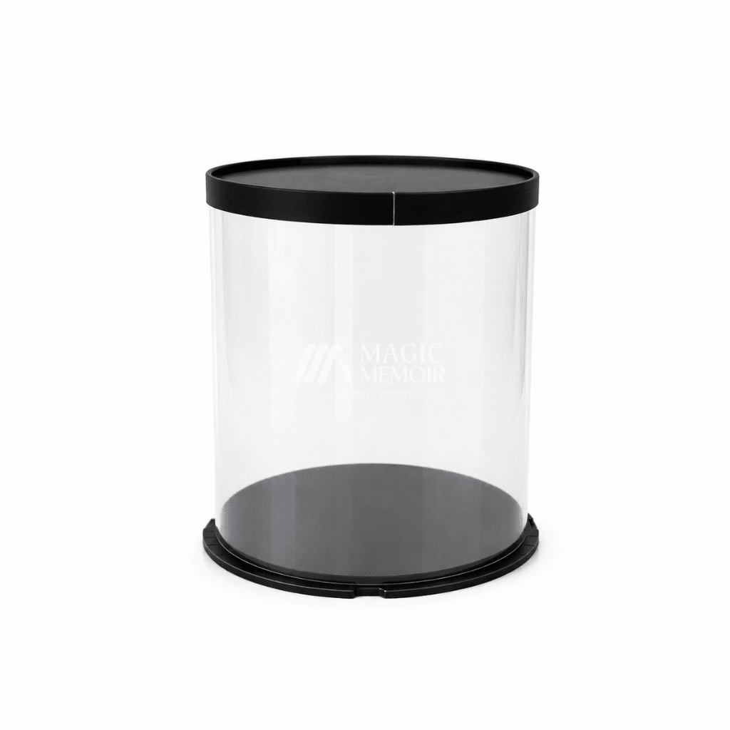 Transparent Round Cake Box - Magic Memoir