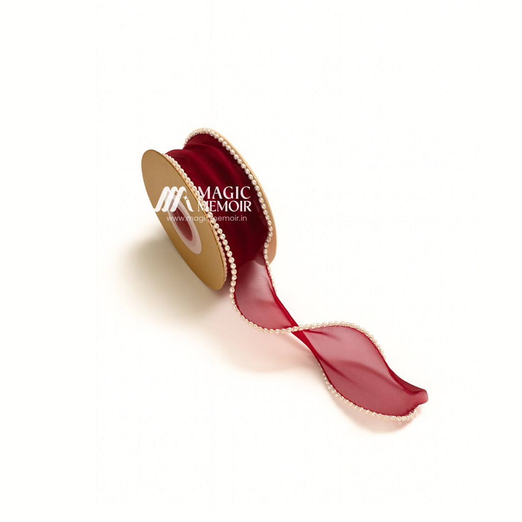 Bouquet Pearl Ribbon - 5yards