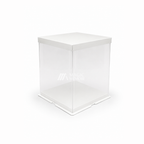 Transparent Square Cake Box