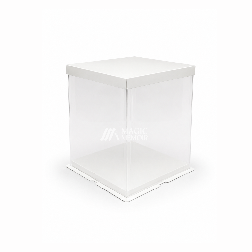 Transparent Square Cake Box