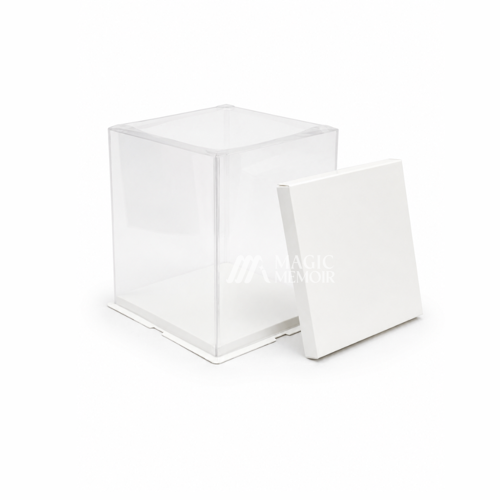Transparent Square Cake Box