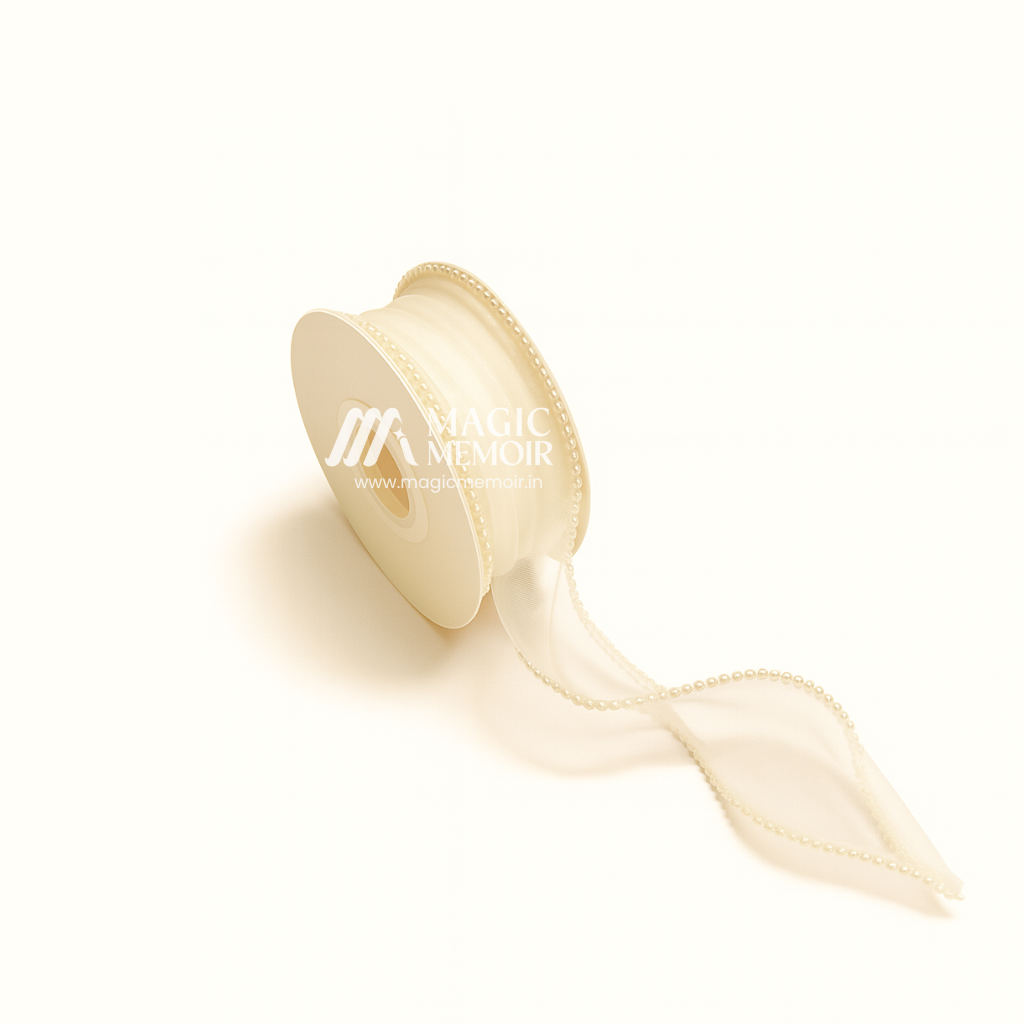 Bouquet Pearl Ribbon - 5yards