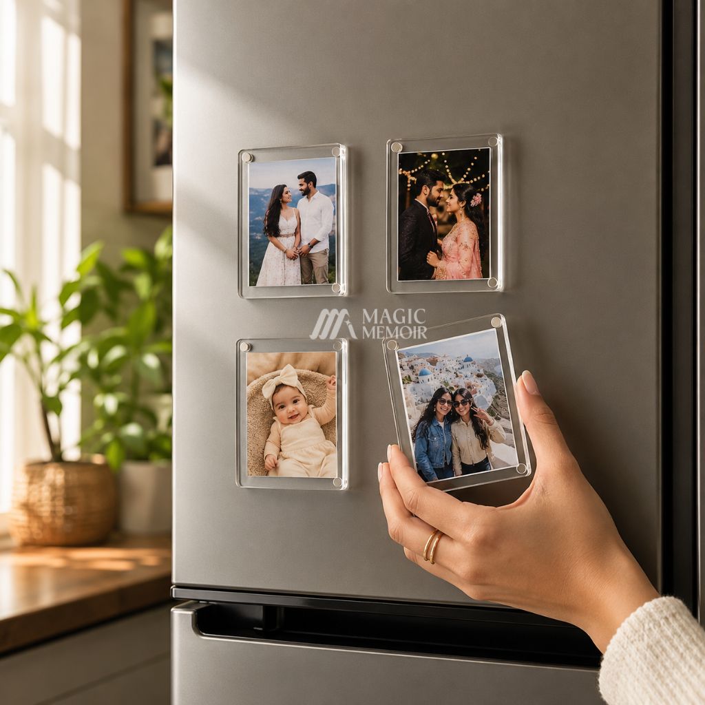 Acrylic Poloroid Fridge Magnets (3.5x2.5")