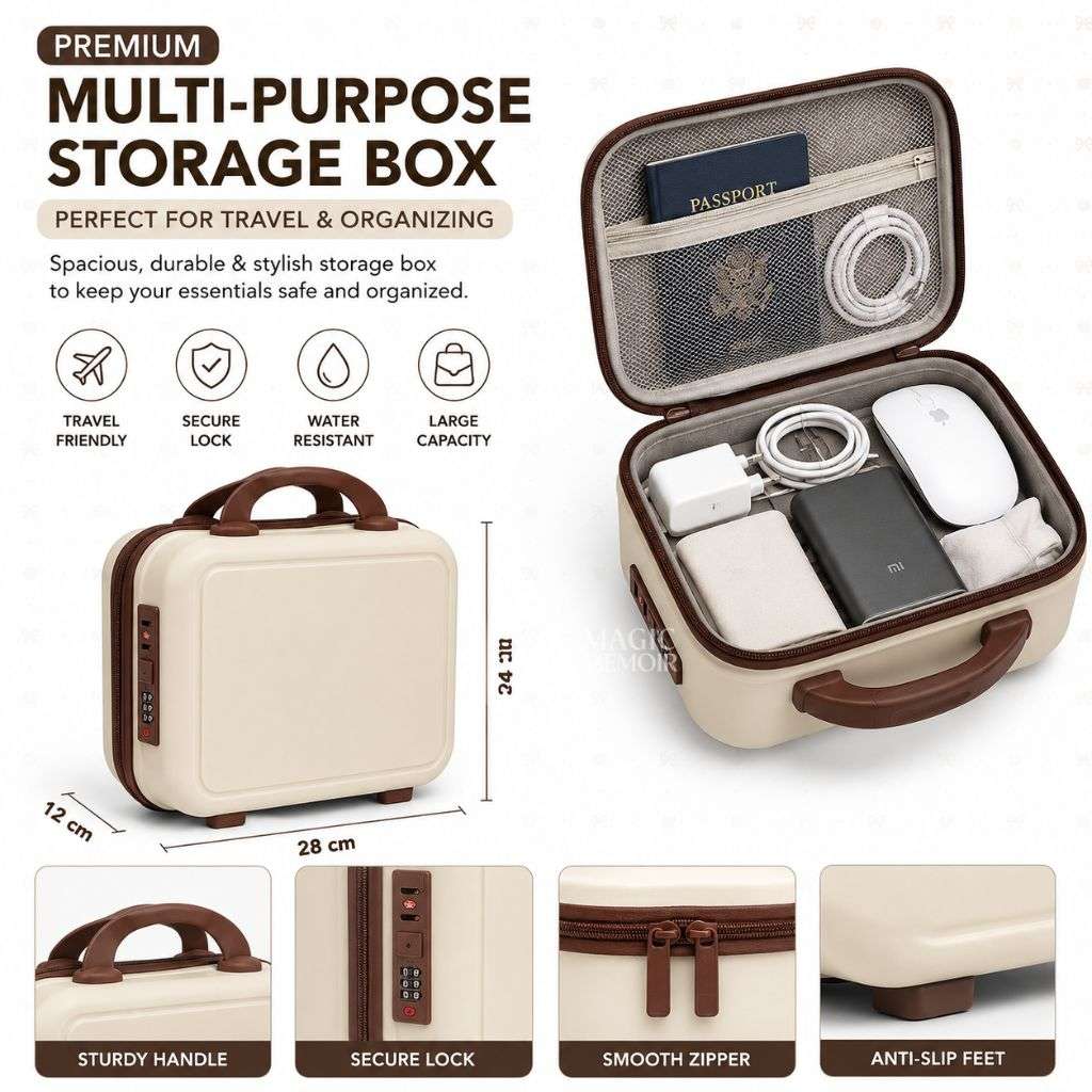 Mini Trolley Design 4 - Brown