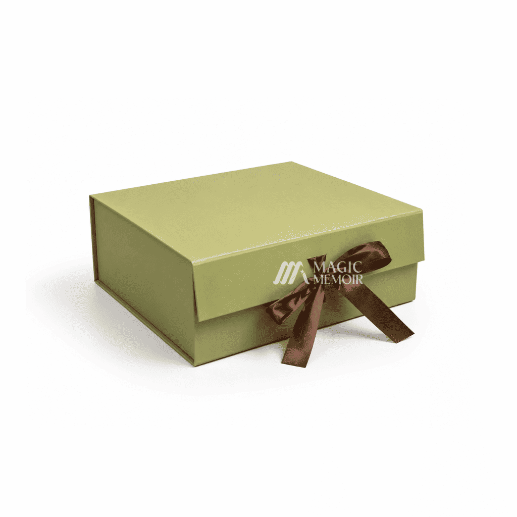 Ribbon Box (PLAIN) - 12x10x4" - Magic Memoir