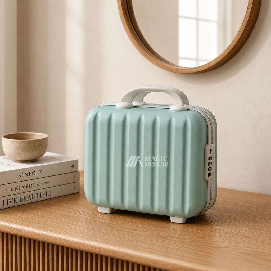 Mini Trolley Design 3 - Pastel Blue