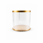 Transparent Round Cake Box