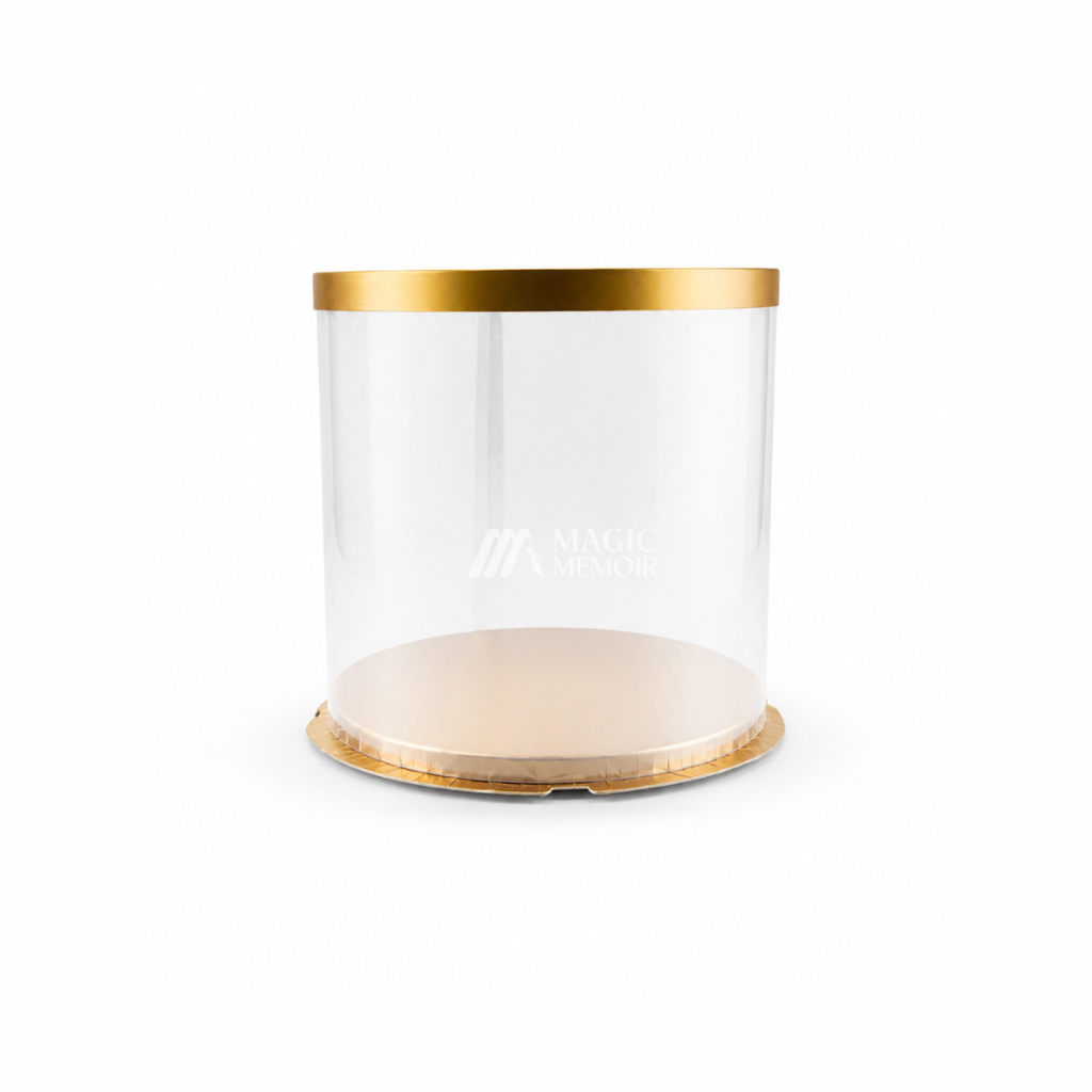 Transparent Round Cake Box