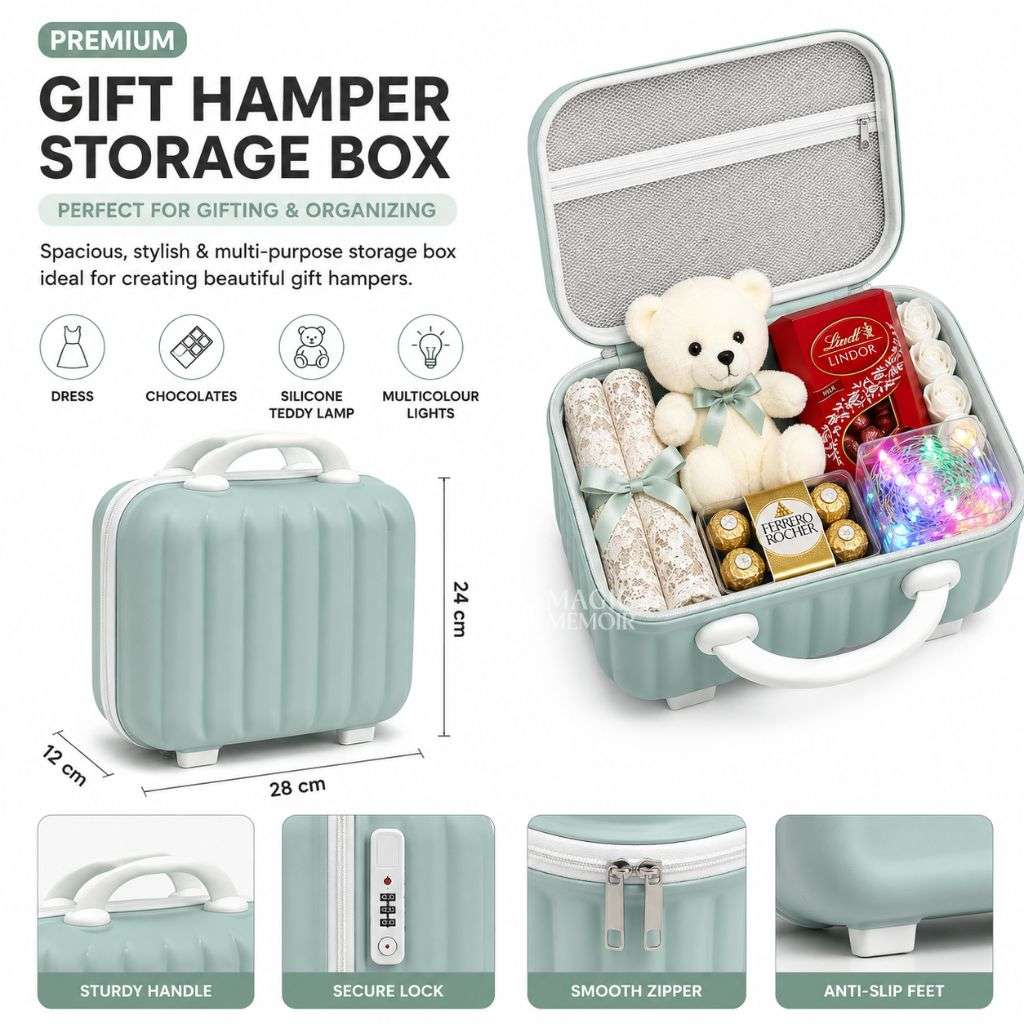 Mini Trolley Design 3 - Pastel Blue