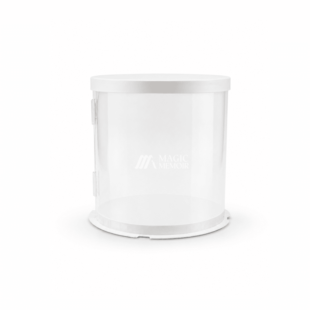 Transparent Round Cake Box - Magic Memoir