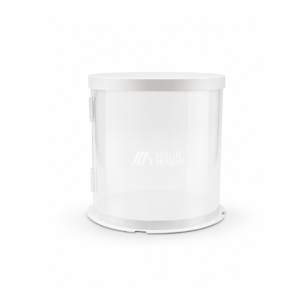 Transparent Round Cake Box