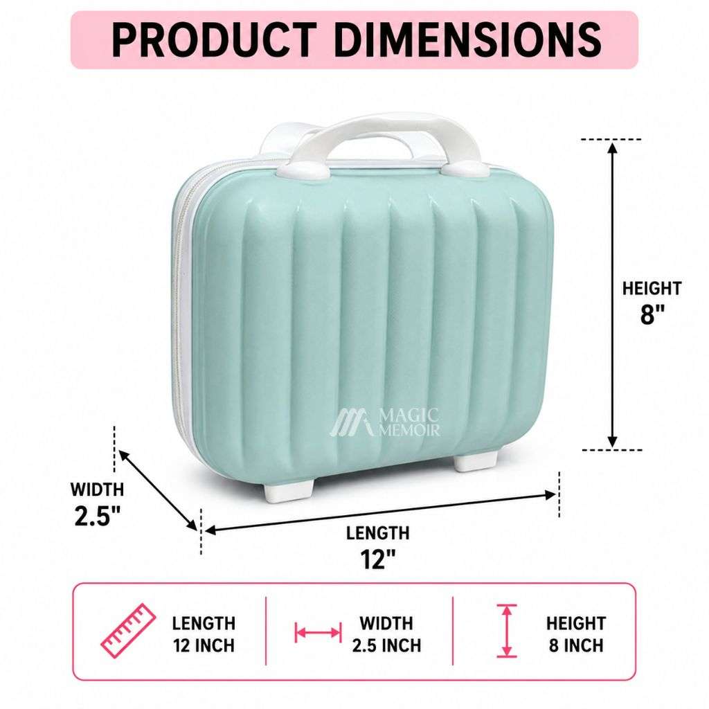 Mini Trolley Design 3 - Pastel Blue