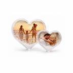 Heart Snow Frame -