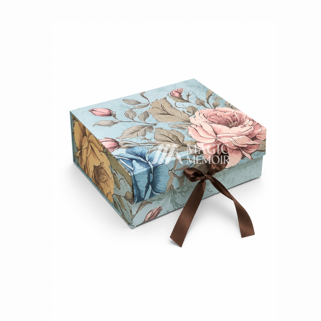 Ribbon Box 12x10x4" - Printed Patterns