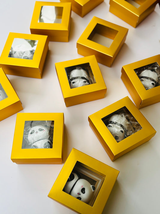 Mini Gold Gift Boxes