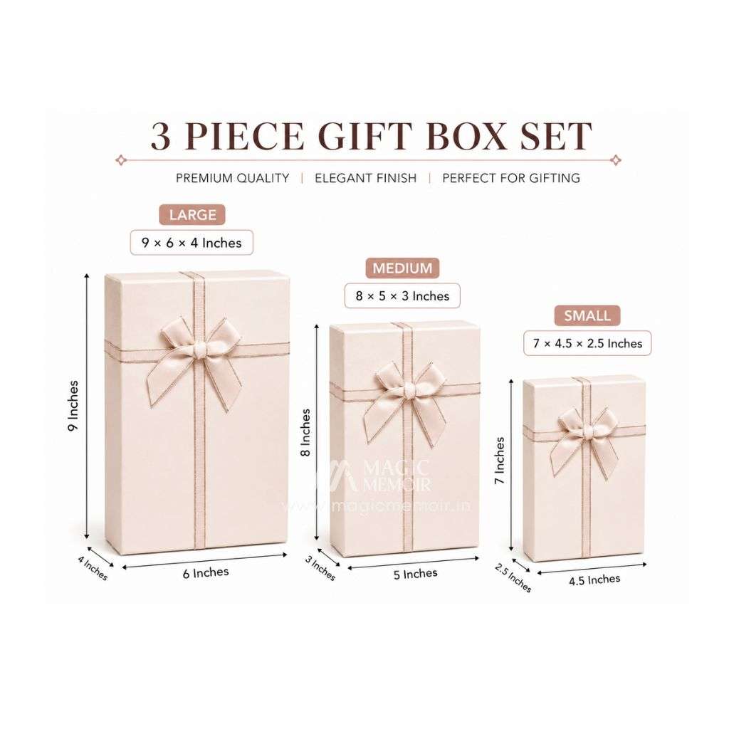 Rectangle 3 Set Box - MC 1234