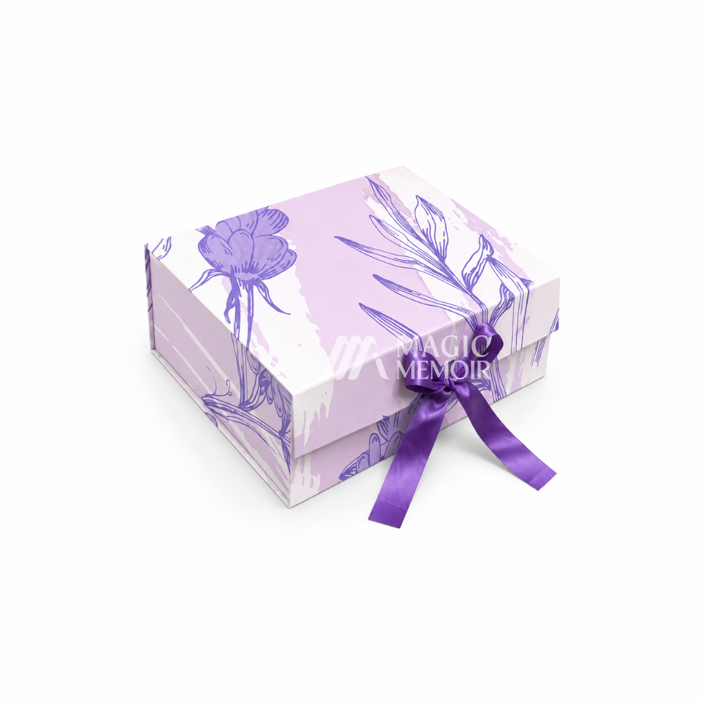 Ribbon Box 12x10x4" - Printed Patterns