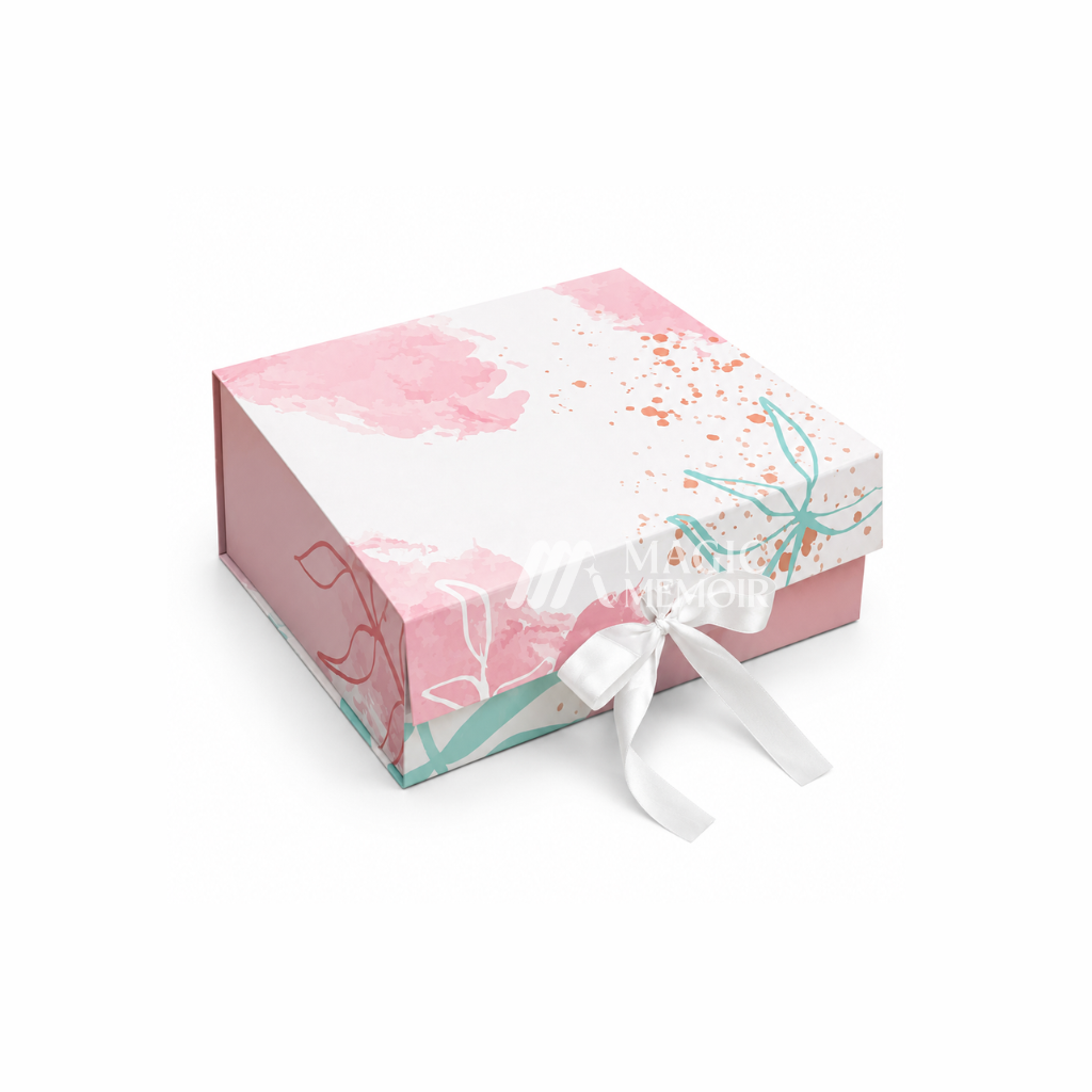 Ribbon Box 12x10x4" - Printed Patterns