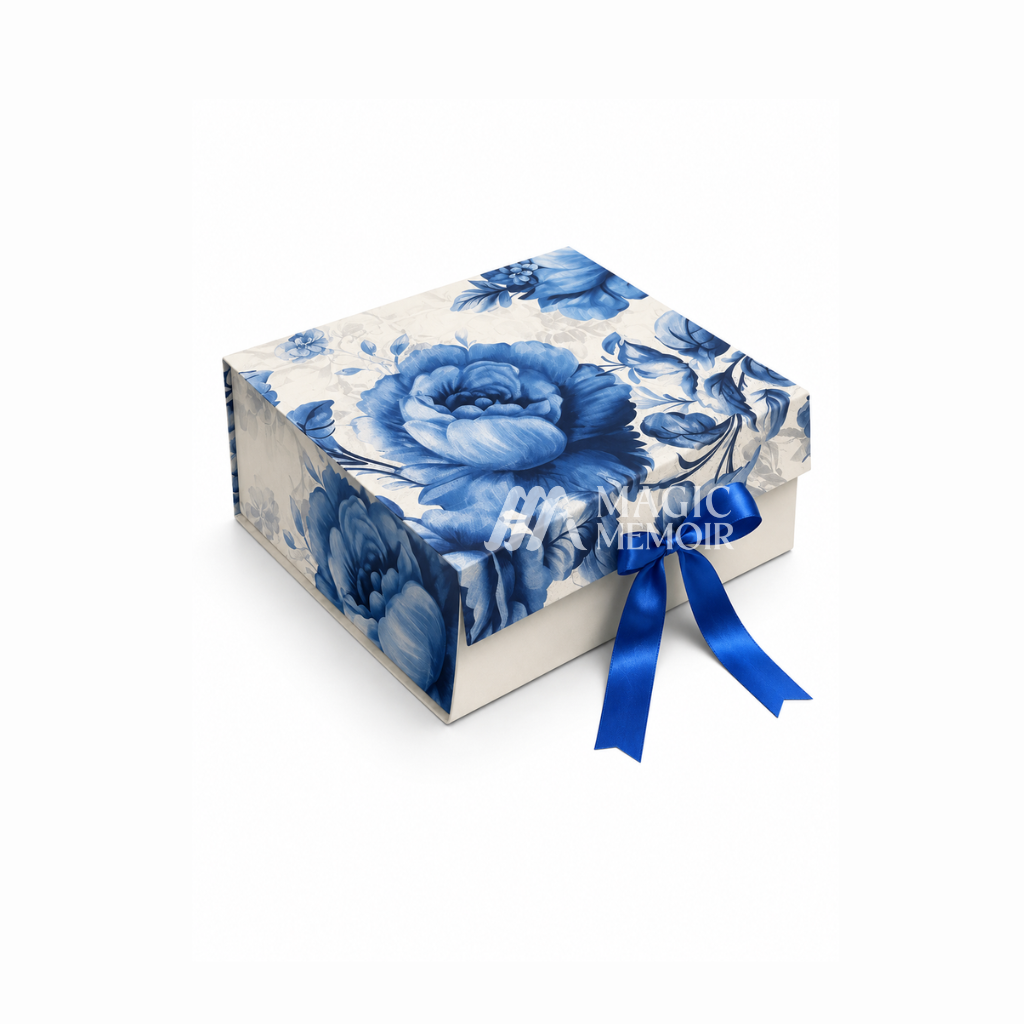 Ribbon Box 12x10x4" - Printed Patterns