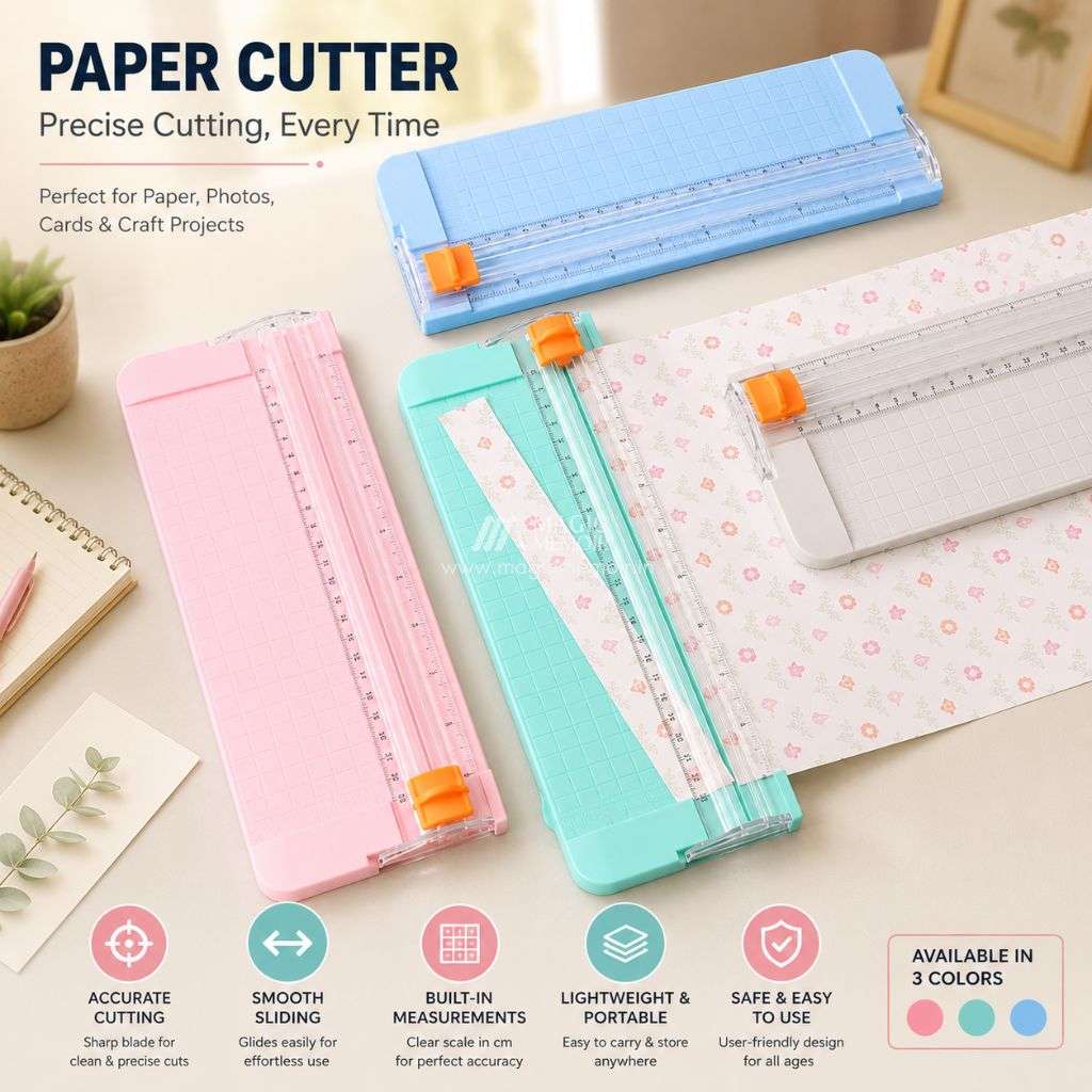 Paper Cutter 9 Inch A5 Paper Trimmer