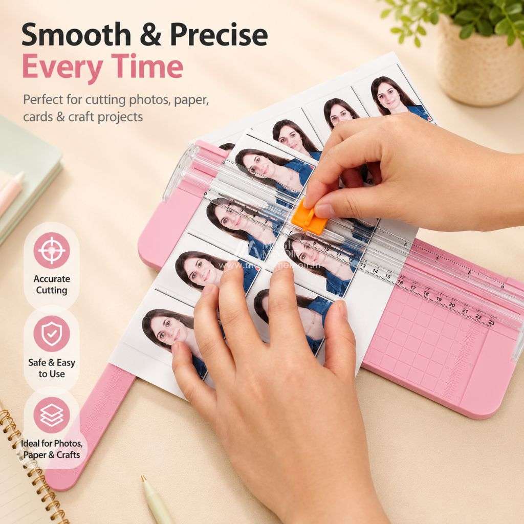 Paper Cutter 9 Inch A5 Paper Trimmer