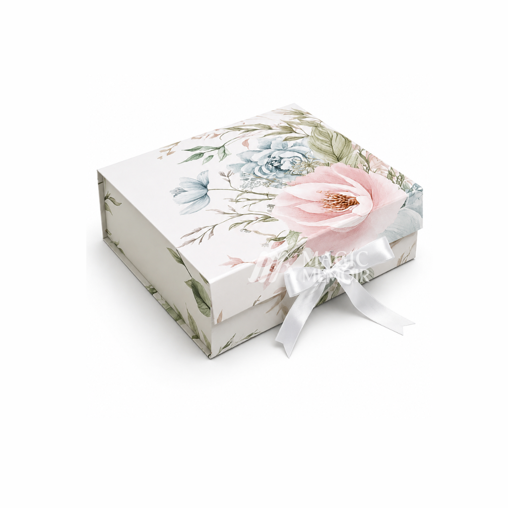 Ribbon Box 12x10x4" - Printed Patterns