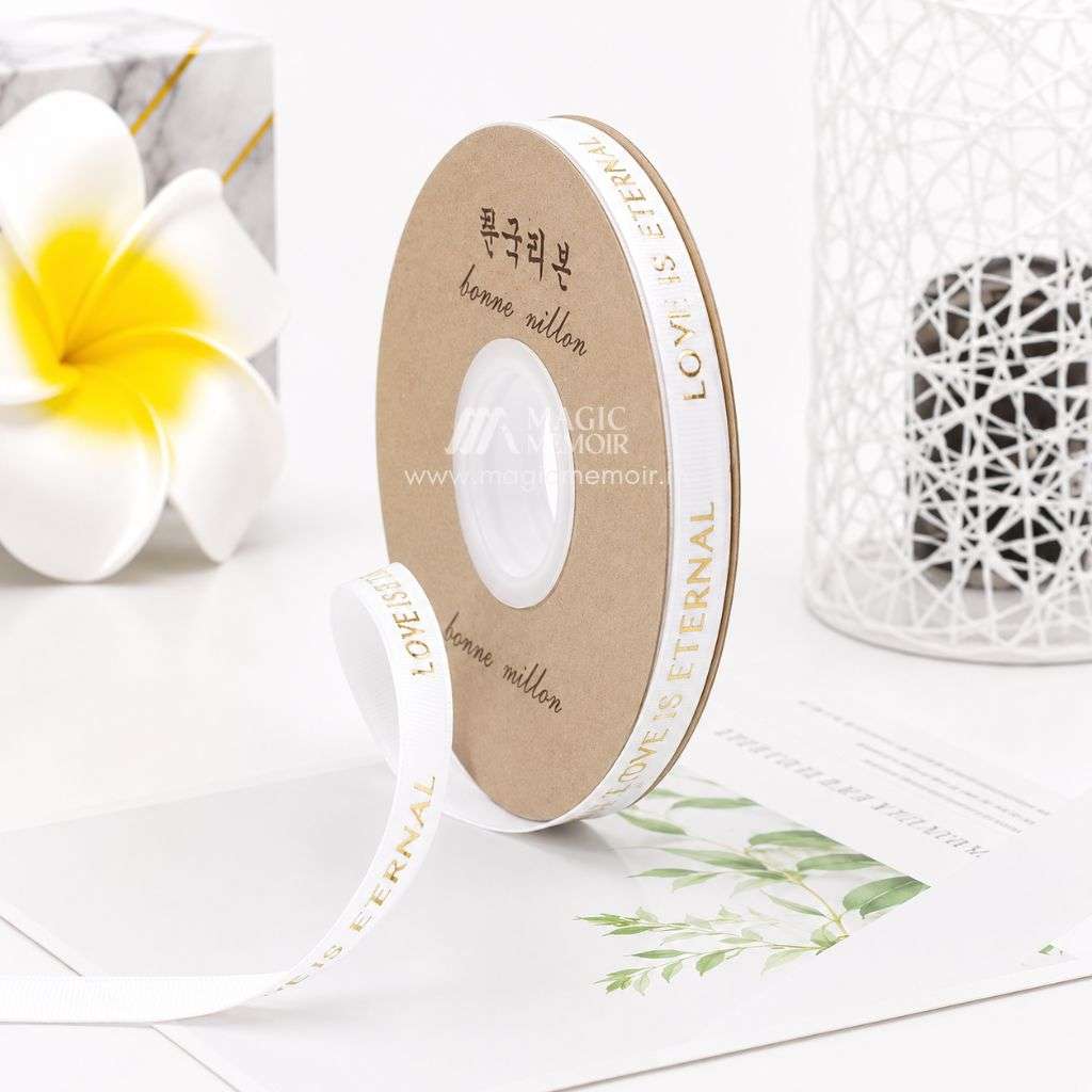 Korea Ribbon Love Is Eternal 1 Cm x 30Mtr