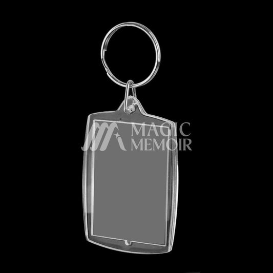 Acrylic Keychains - Rectangle Design