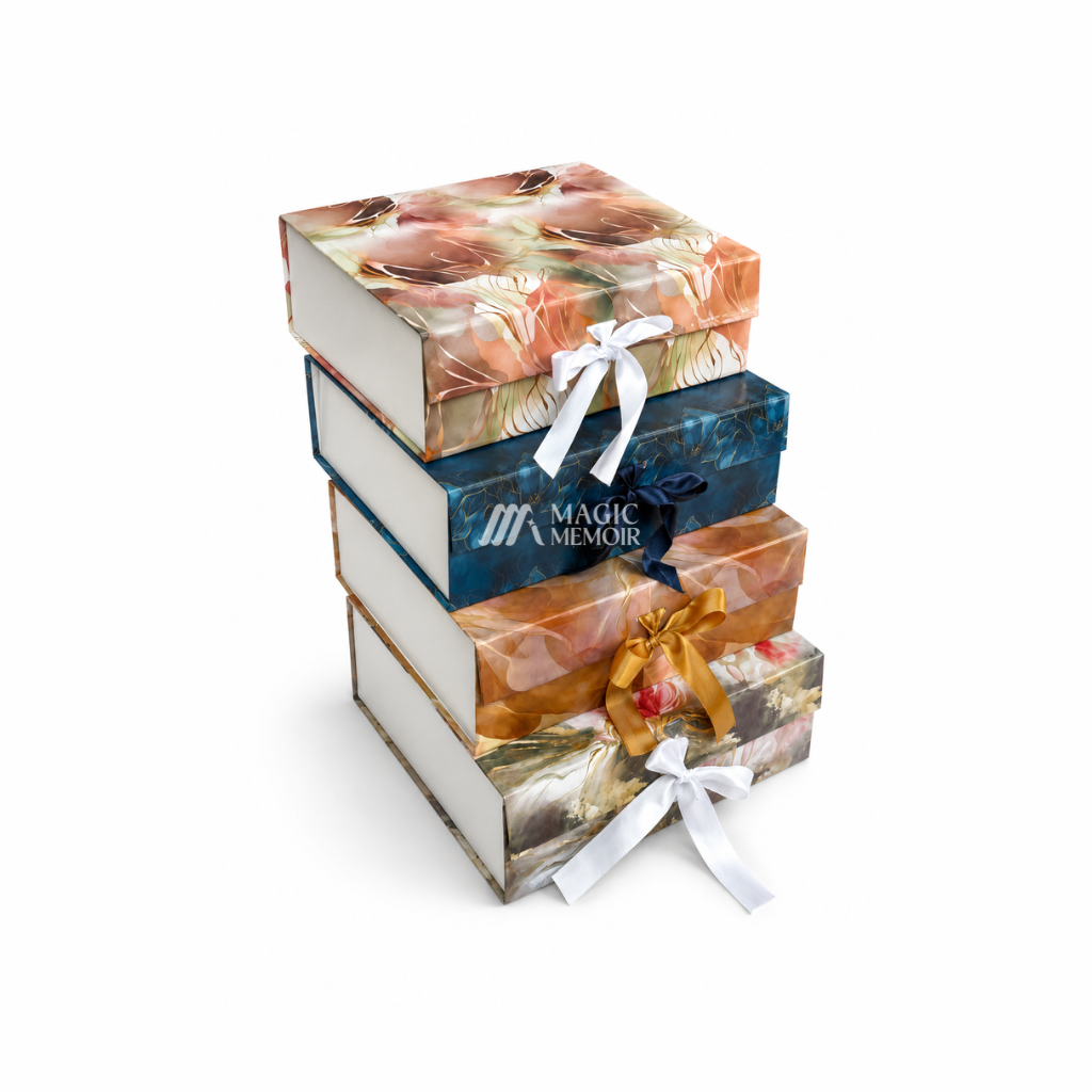 Ribbon Box (PRINT)- 12x8x4"