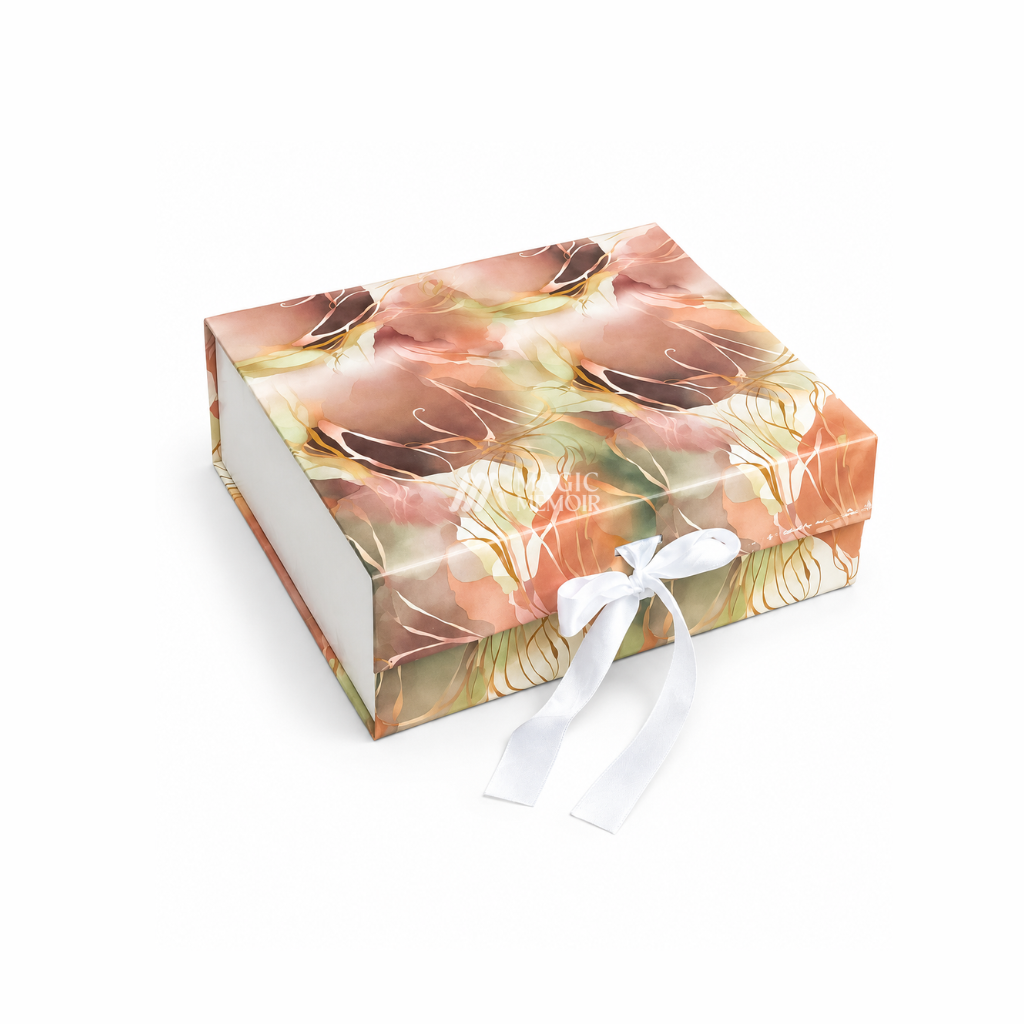 Ribbon Box (PRINT)- 12x8x4"