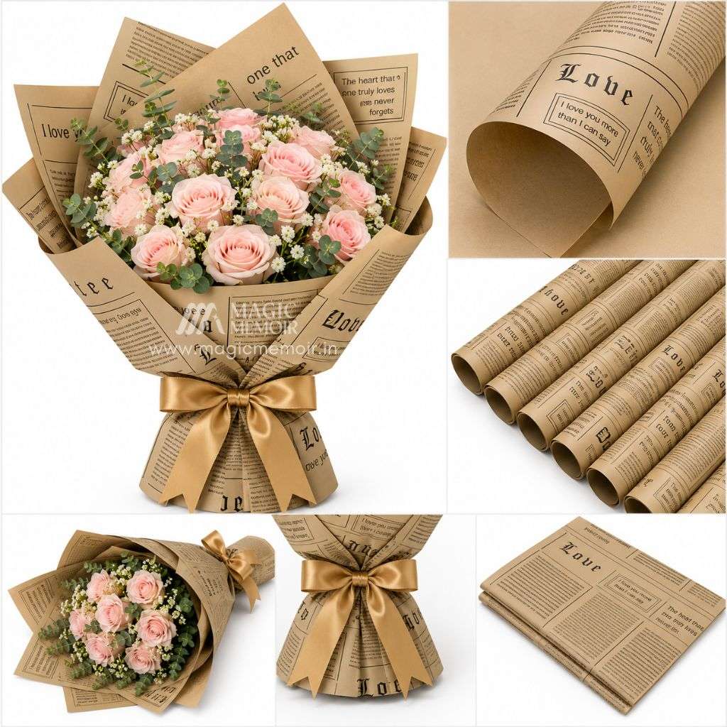 Wrapping Paper Plastic (20 sheet) - MG 2571C
