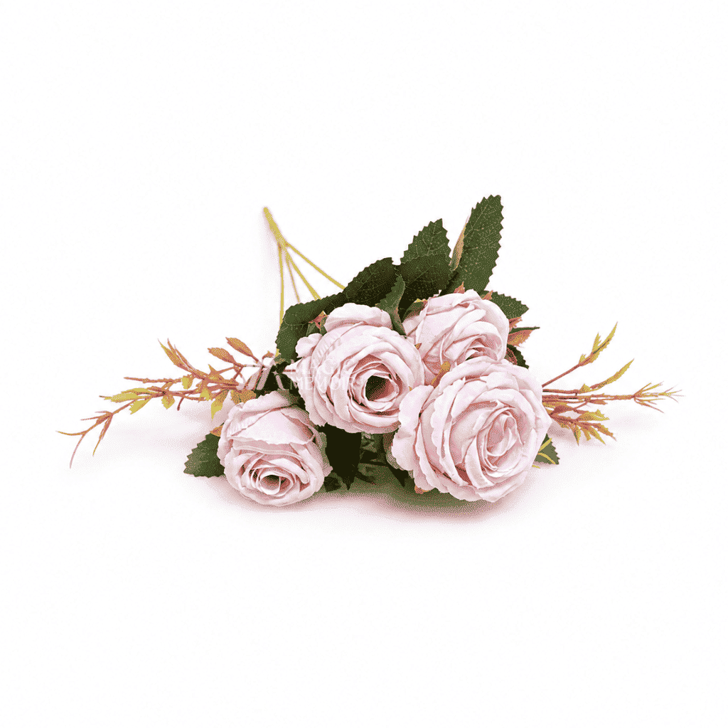 Artificial Flower Bunch 4847 -Light Pink
