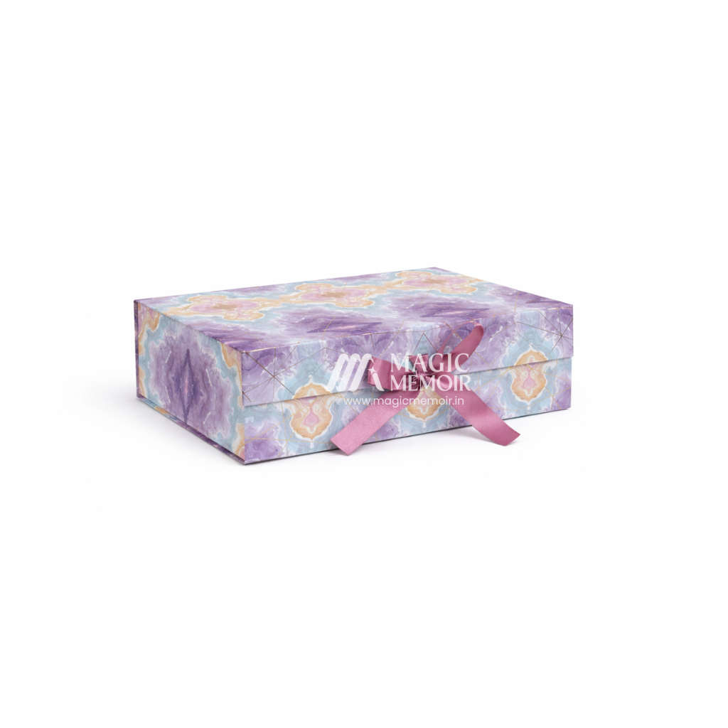 Ribbon Printed Box 14x10x3"