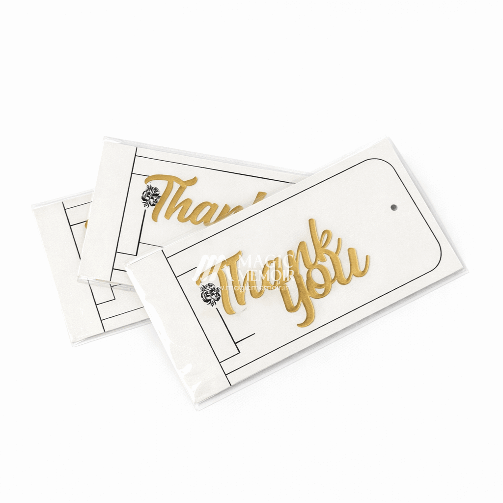 Acrylic Toppers - Thank You - Magic Memoir