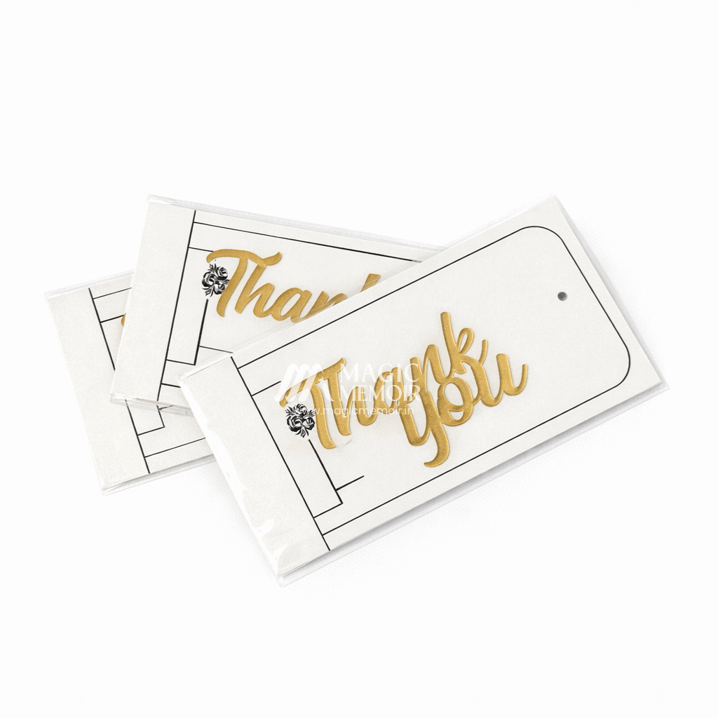 Acrylic Toppers - Thank You